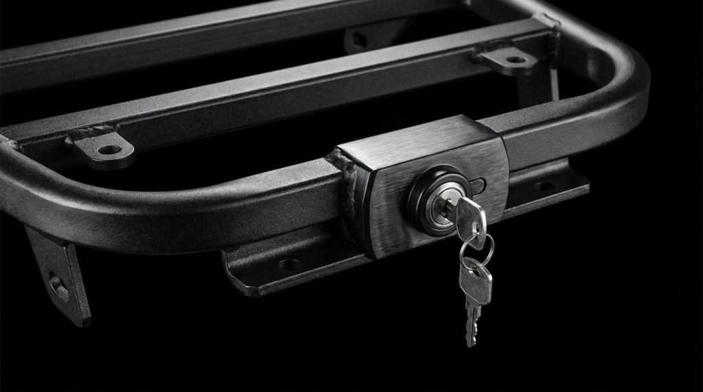 barra porta equipaje llaves